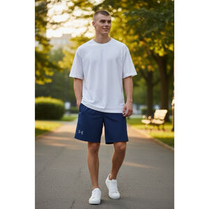 Men's Under Armour Blue Athletic Shorts Large NWT